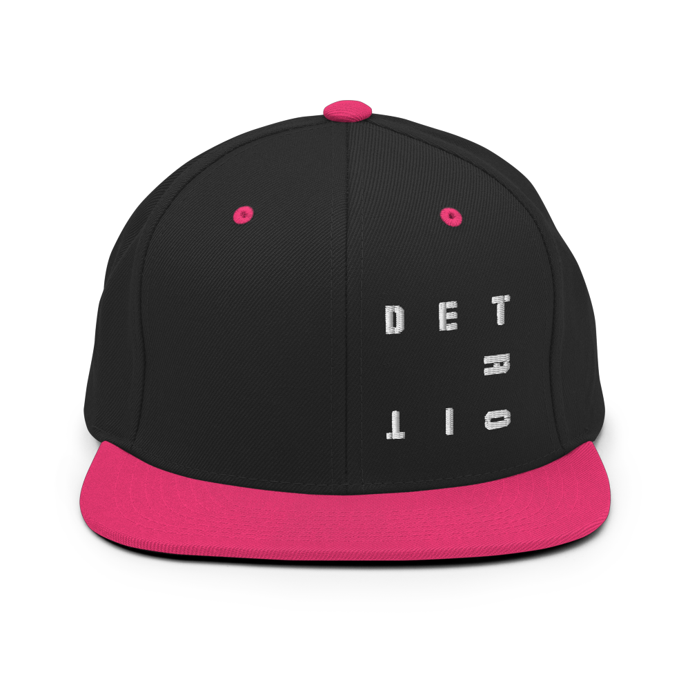 Detroit SQRD Snapback Hat