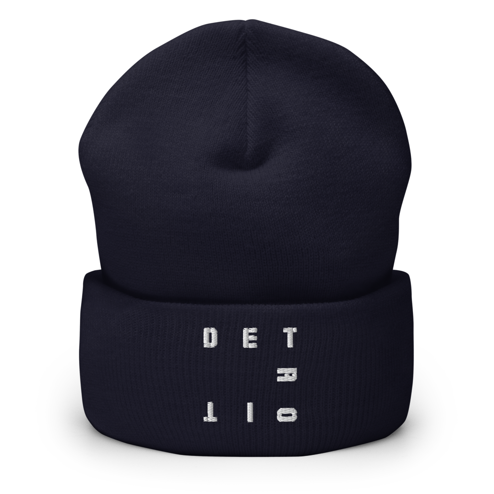 Detroit SQRD Cuffed Beanie