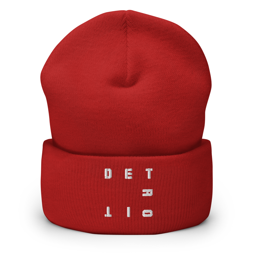 Detroit SQRD Cuffed Beanie
