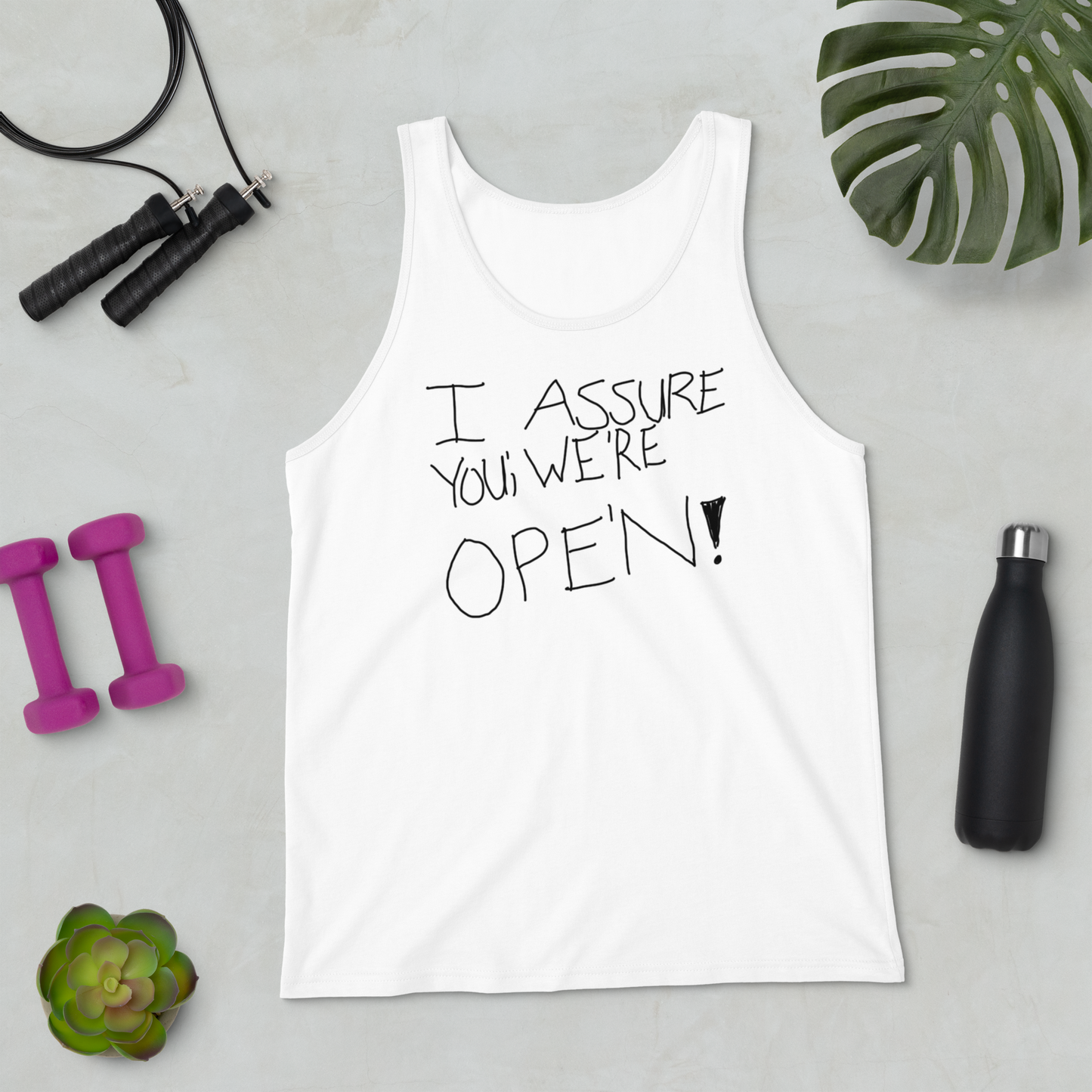 Ope'N Assured Unisex Tank Top