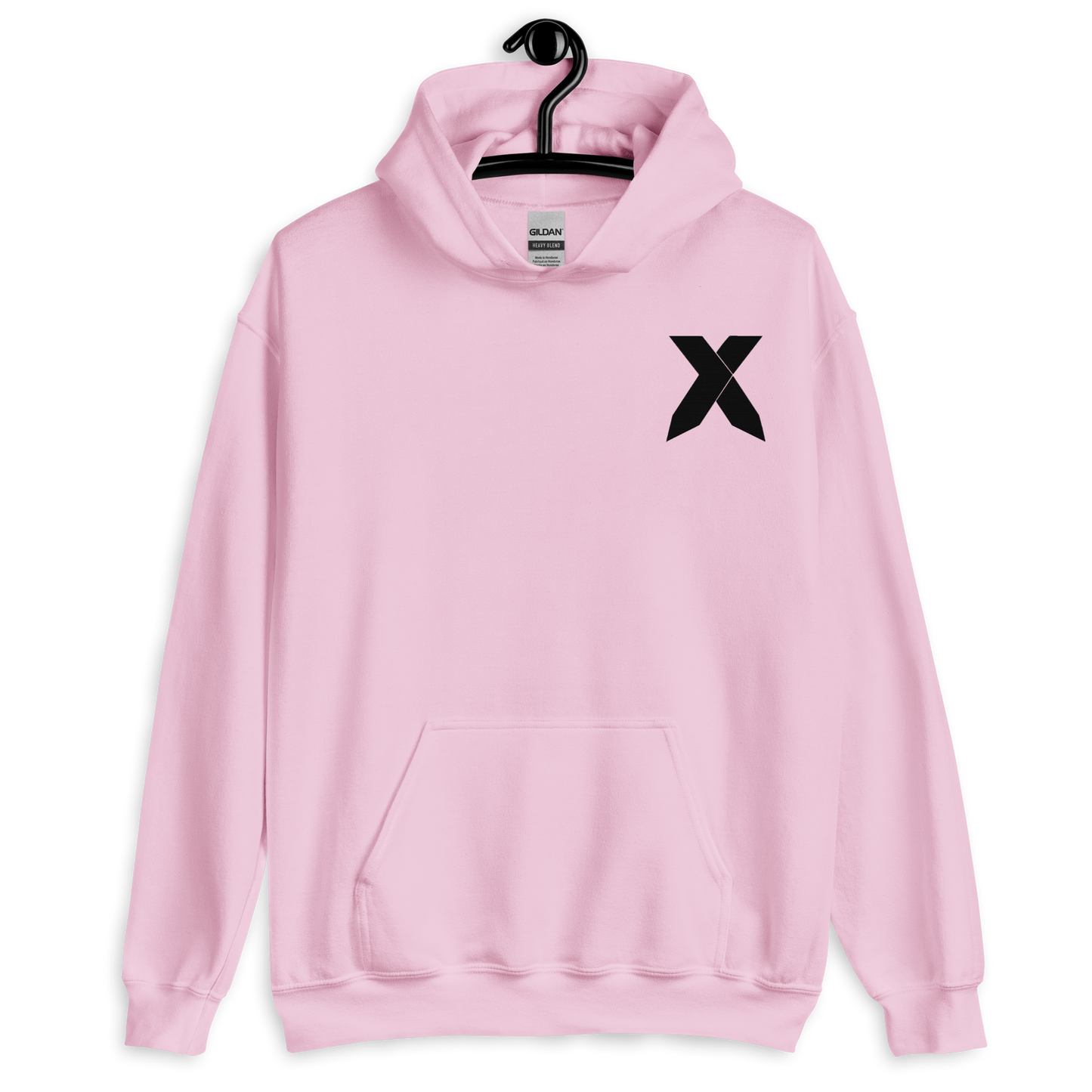 NXS Black Logo Unisex Hoodie (Embroidered)
