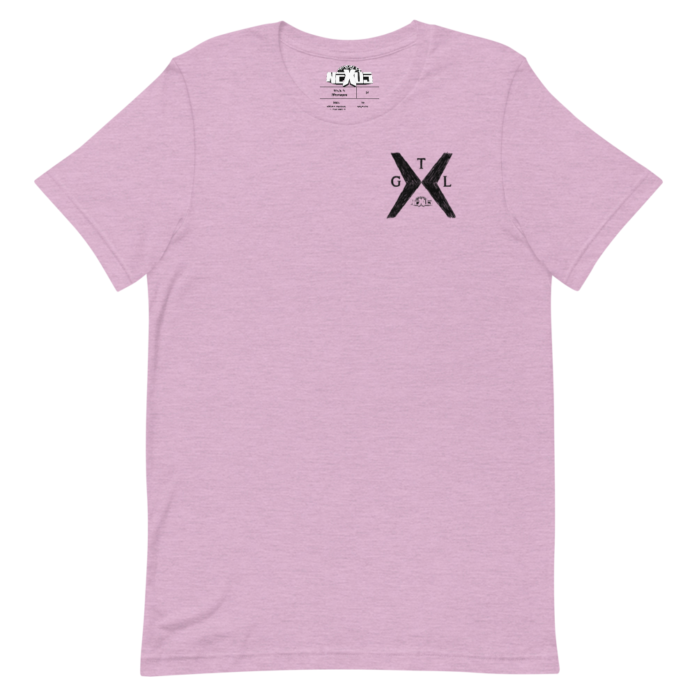 Greater Than Less Unisex T-Shirt (Black Print)