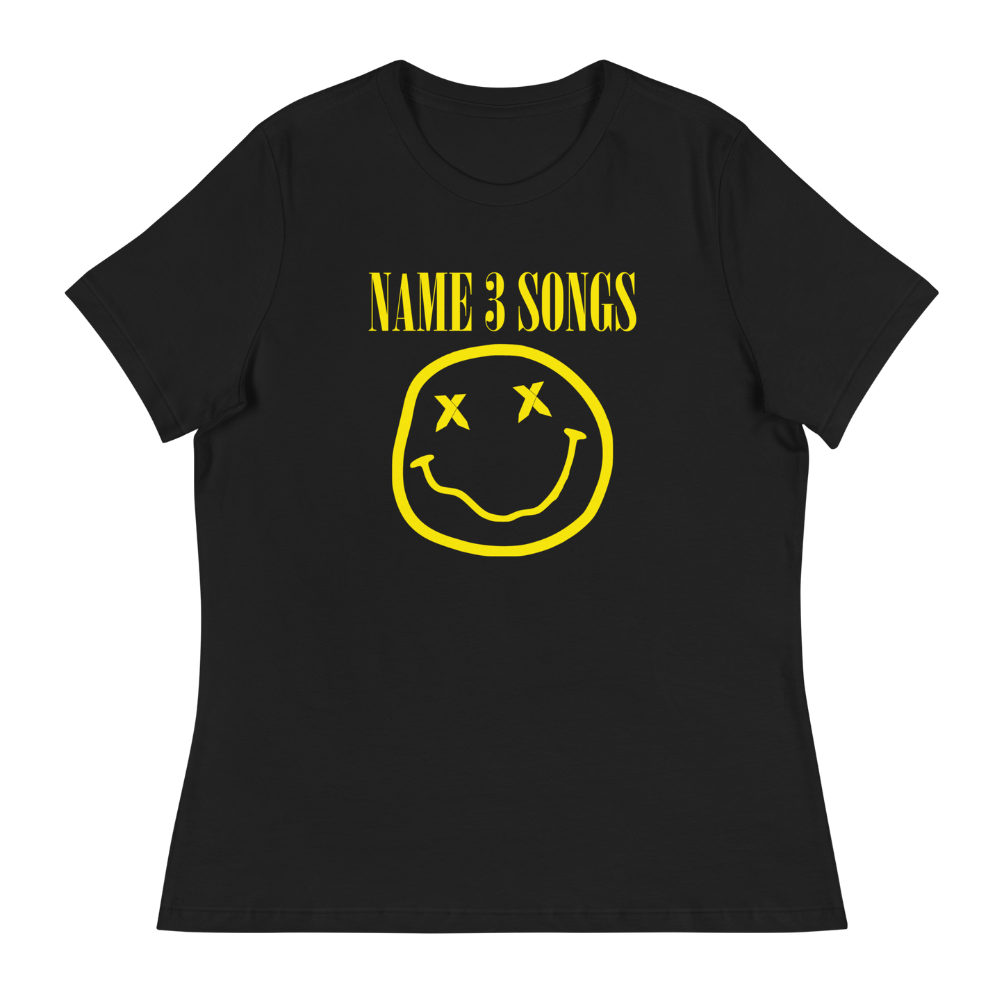 Women's Name 3 Songs T-Shirt