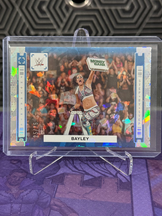 Bayley - 2024 Panini Photogenic WWE - Step By Step Diamond Parallel 25/75