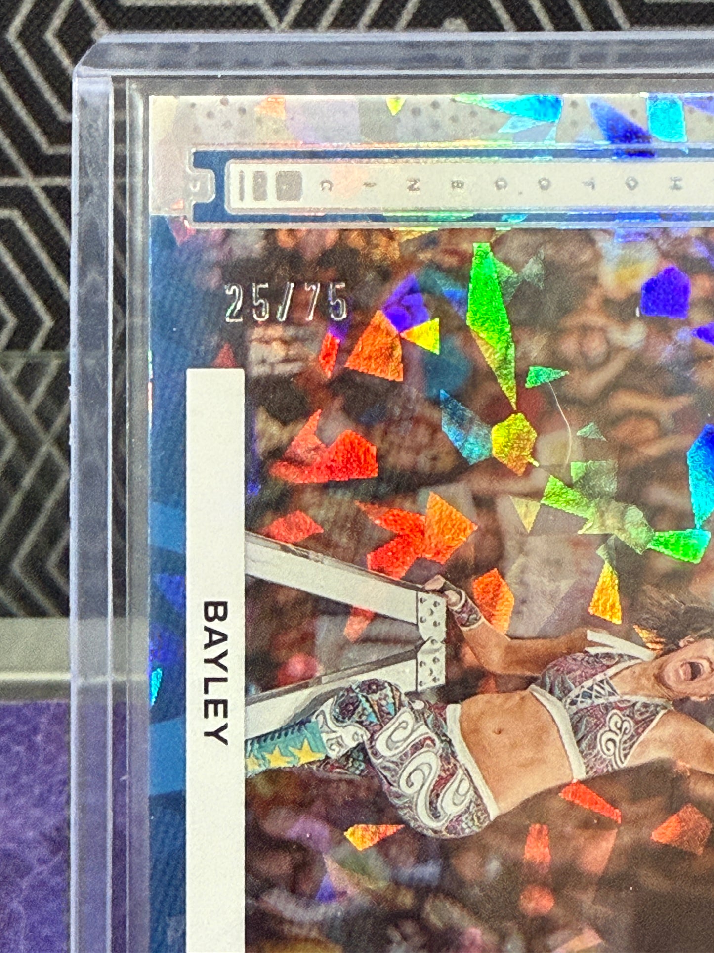 Bayley - 2024 Panini Photogenic WWE - Step By Step Diamond Parallel 25/75