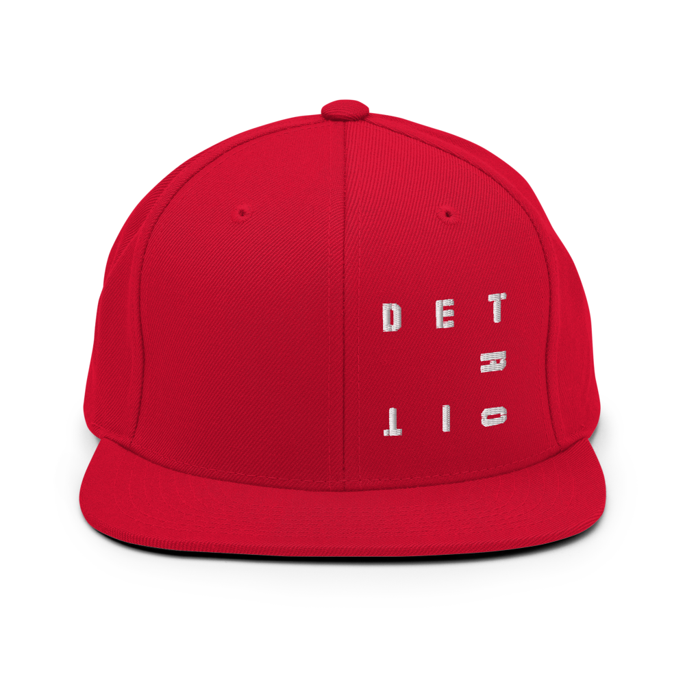 Detroit SQRD Snapback Hat