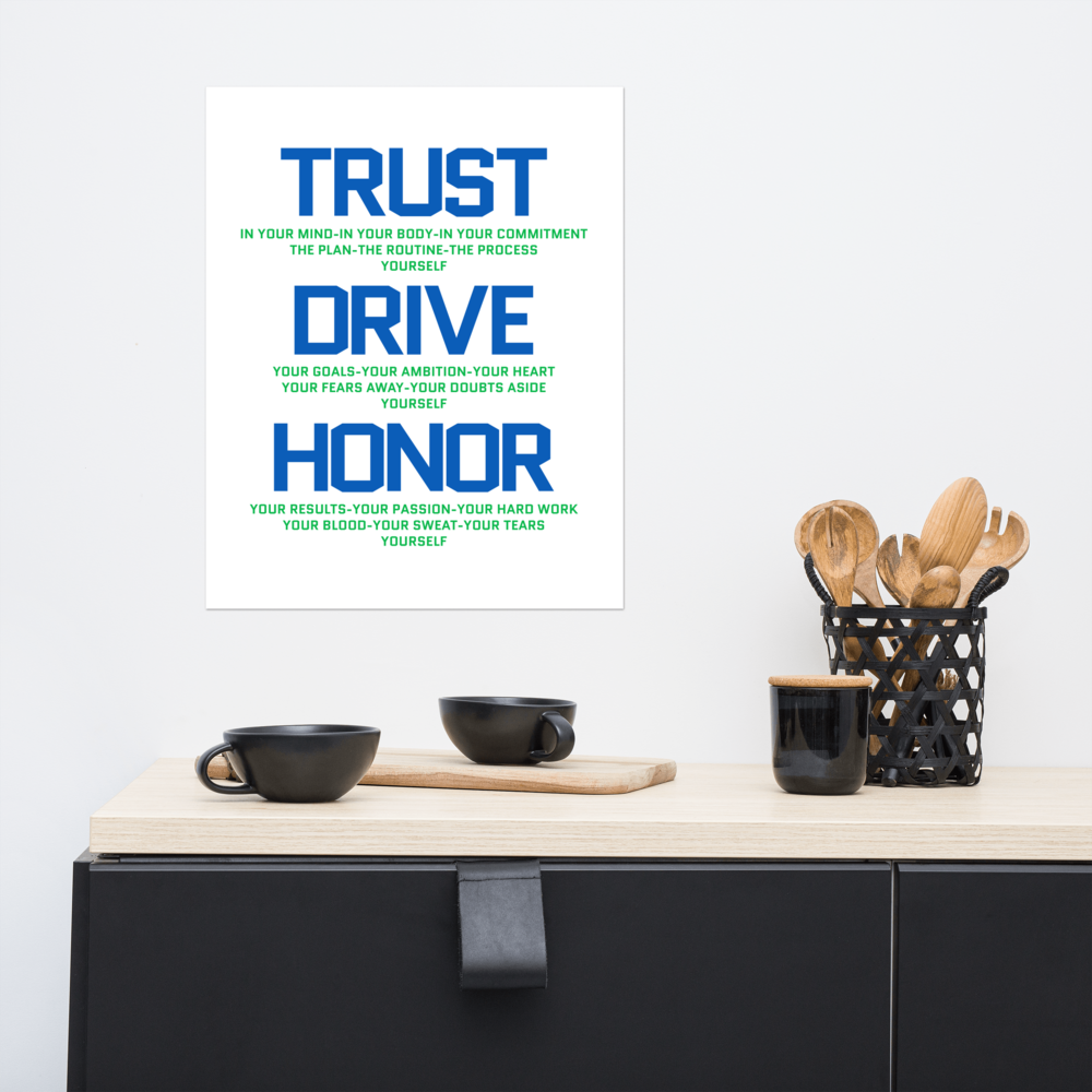 Trust.Drive.Honor Poster