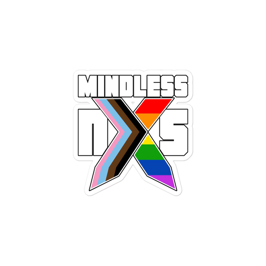 Mindless NXS PRIDE Logo Sticker