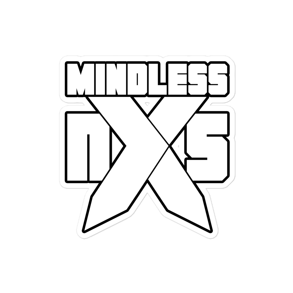 Mindless nXs Logo Sticker