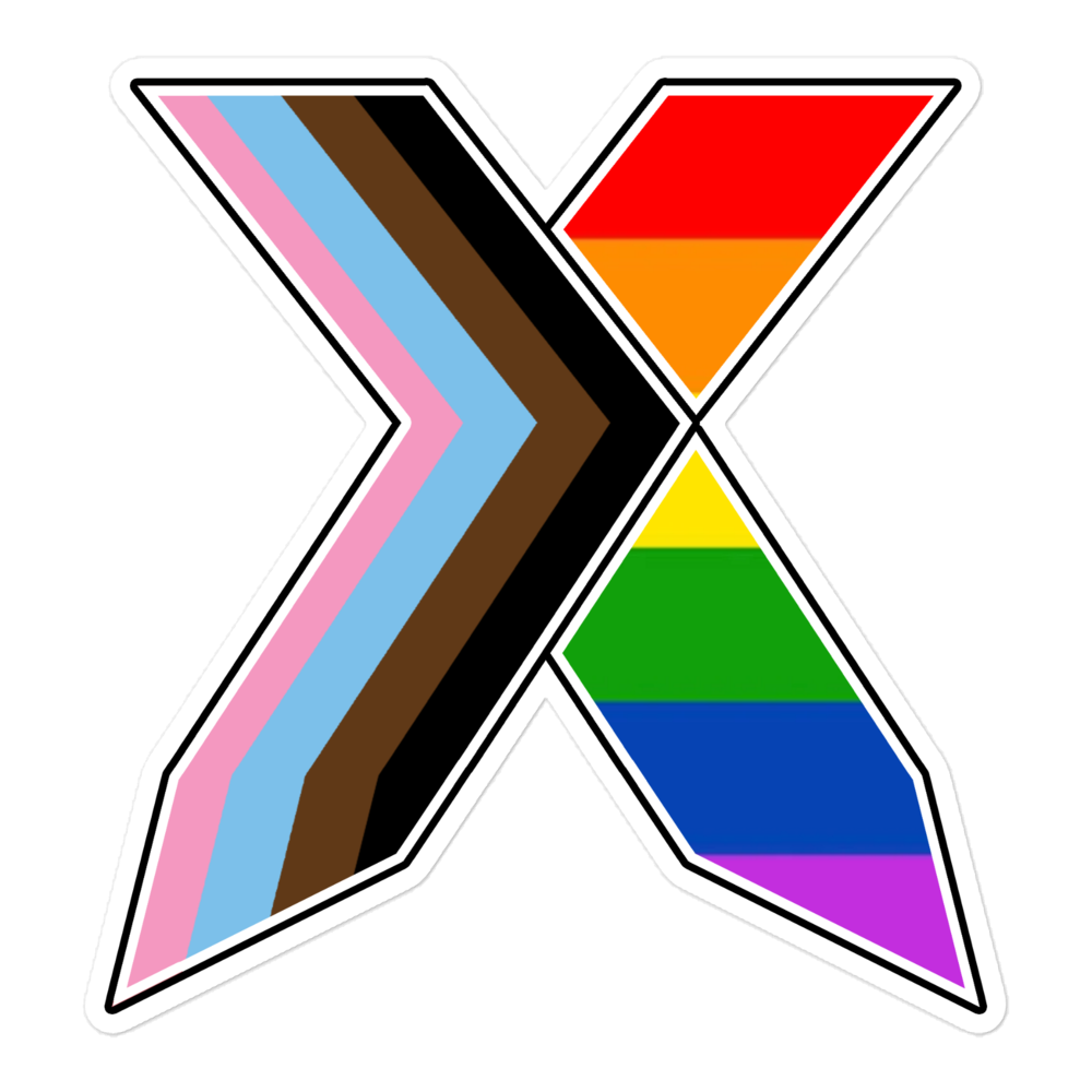 X PRIDE 2022 Sticker