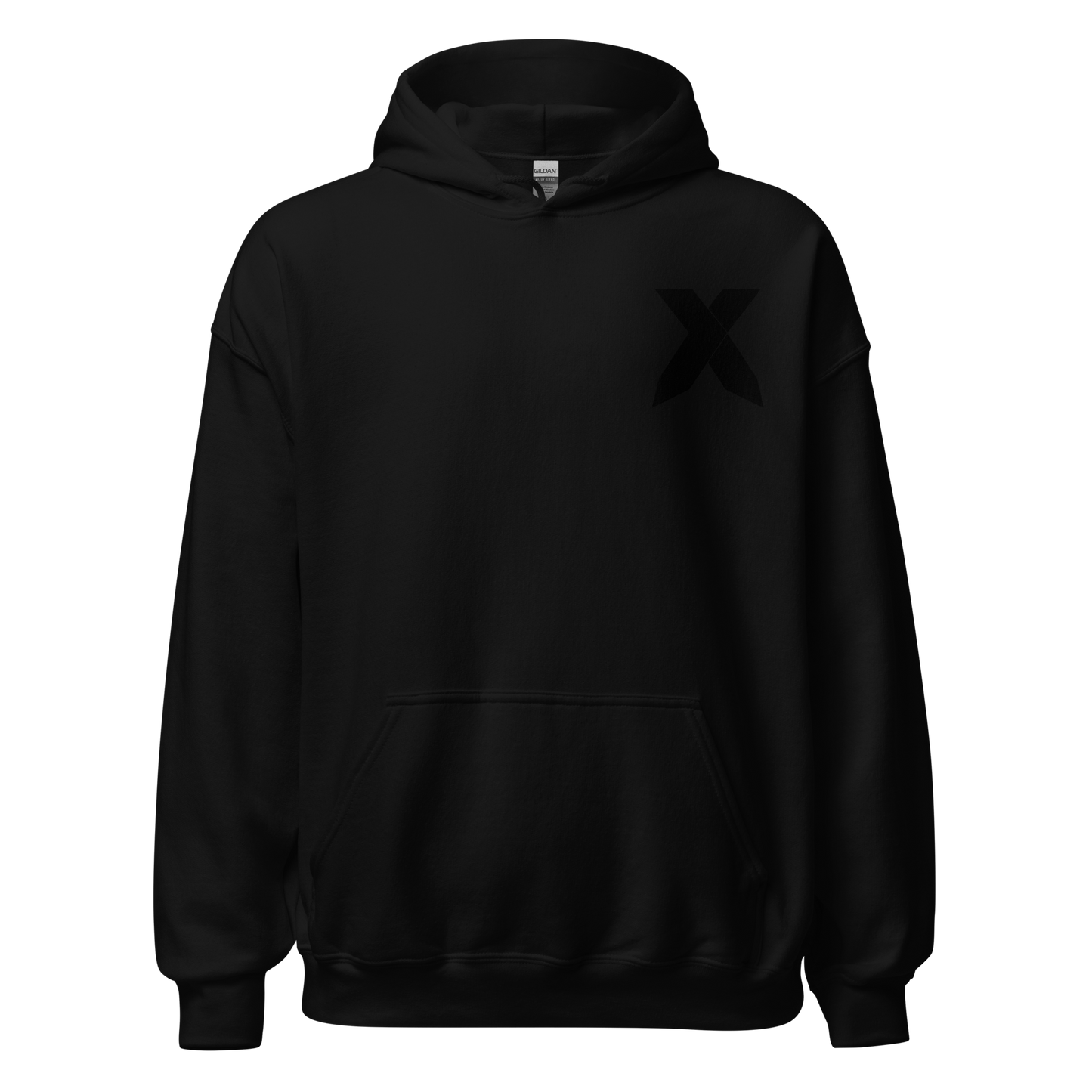 NXS Black Logo Unisex Hoodie (Embroidered)