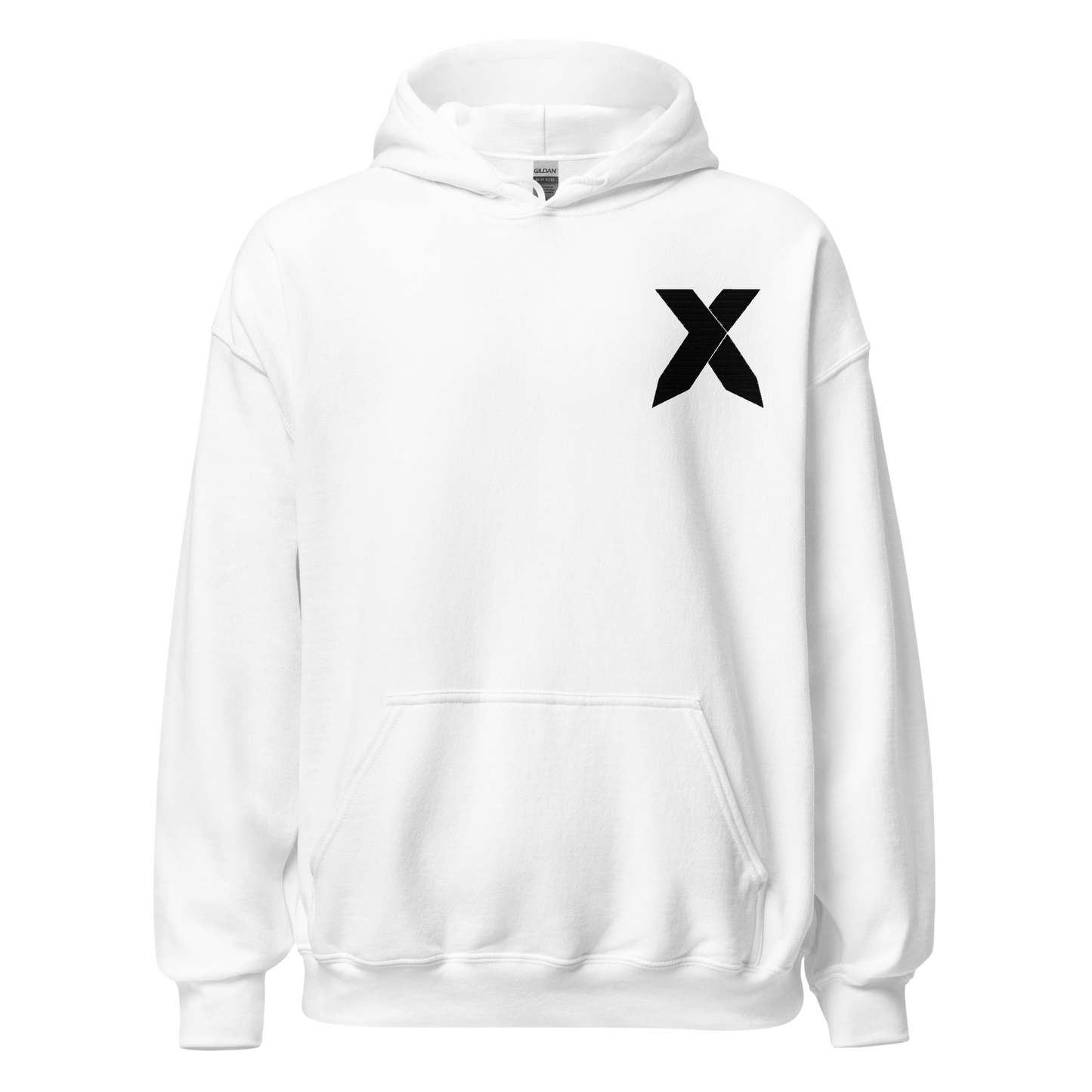 NXS Logo Pullover Hoodie (Black Stitch)