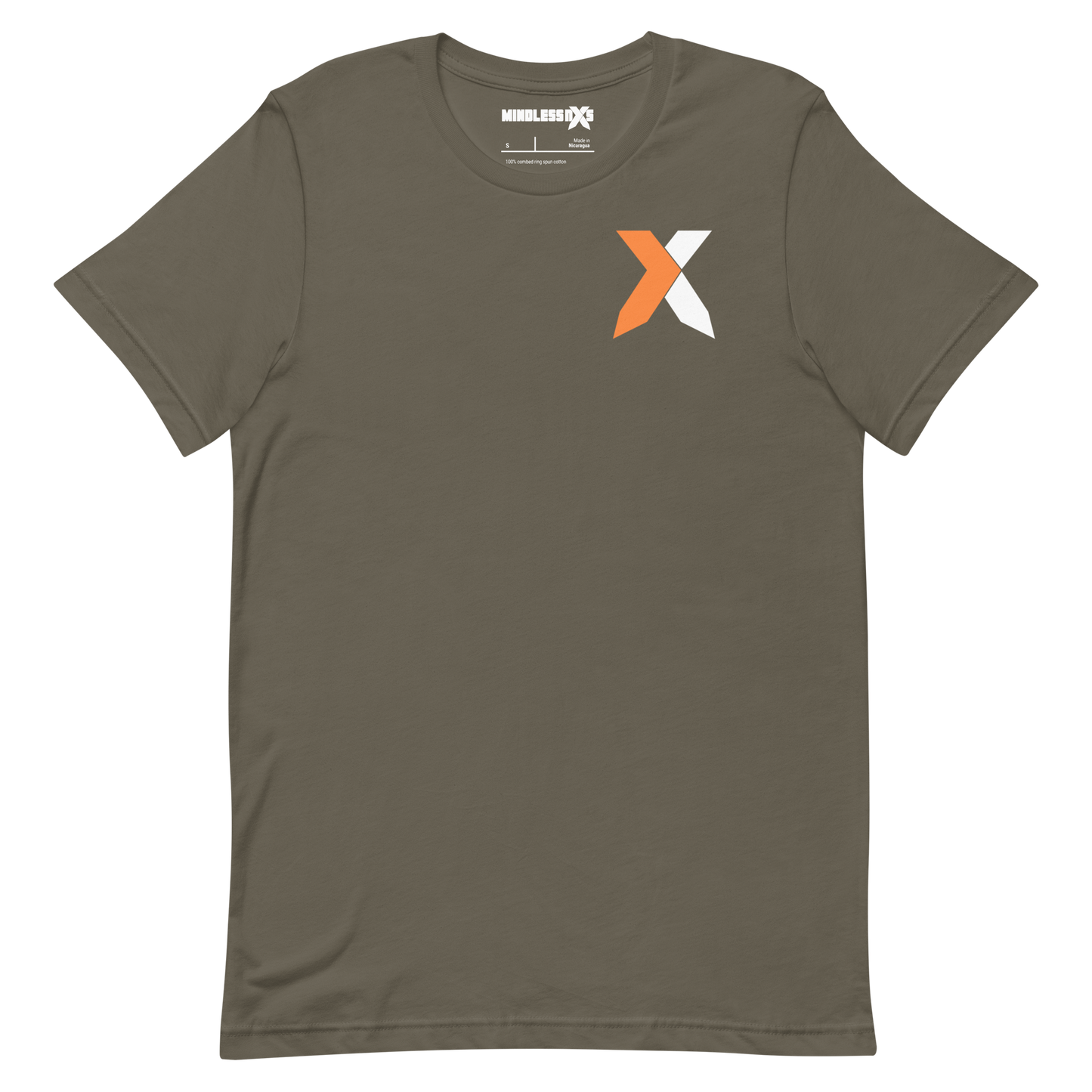 NXS Logo Orange/White Unisex T-Shirt