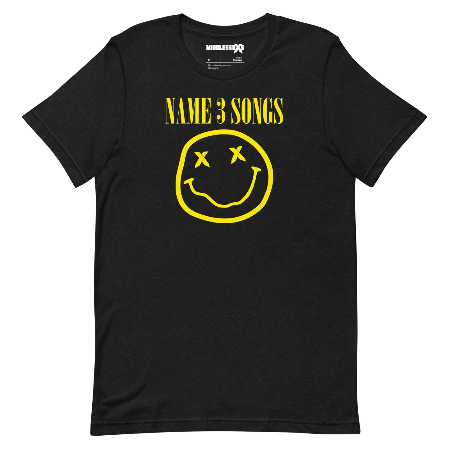 Name 3 Songs Unisex T-Shirt