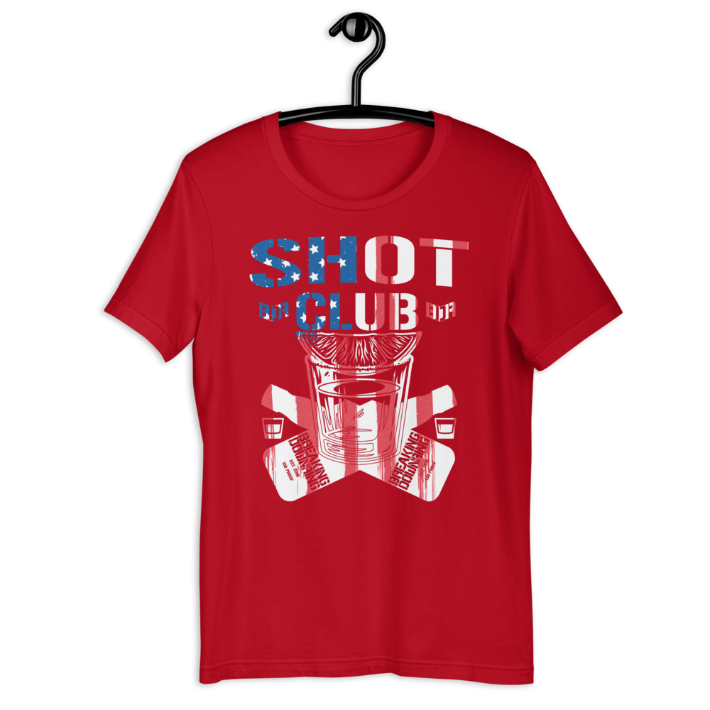 Shot Club USA Flag Unisex T-Shirt