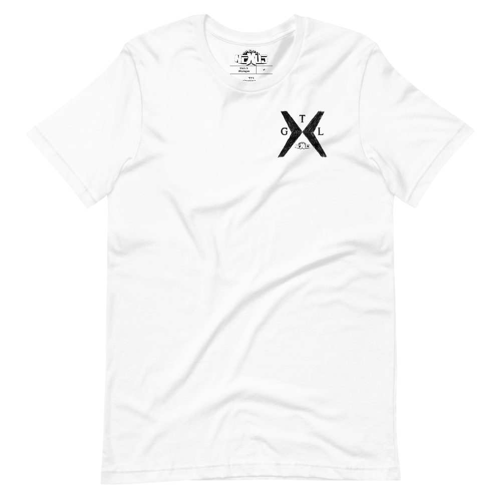 Greater Than Less Unisex T-Shirt (Black Print)