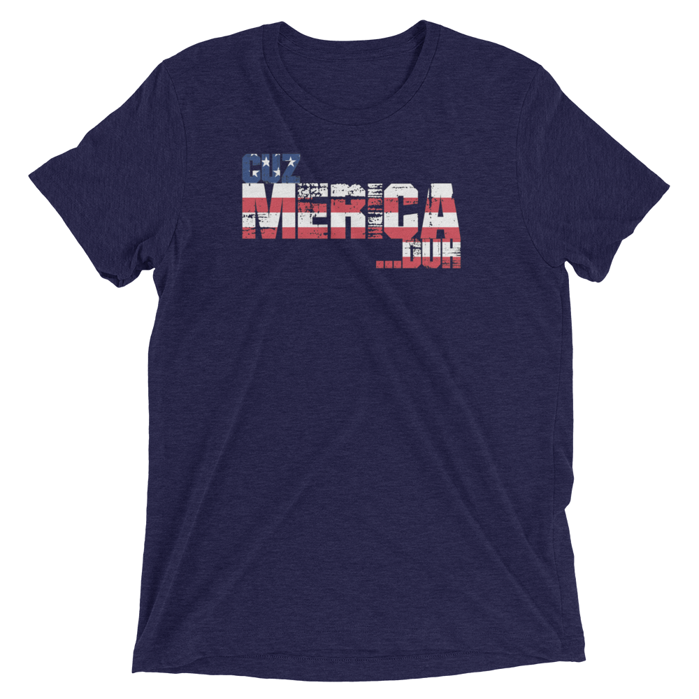 Cuz Merica Tri-Blend Unisex T-Shirt