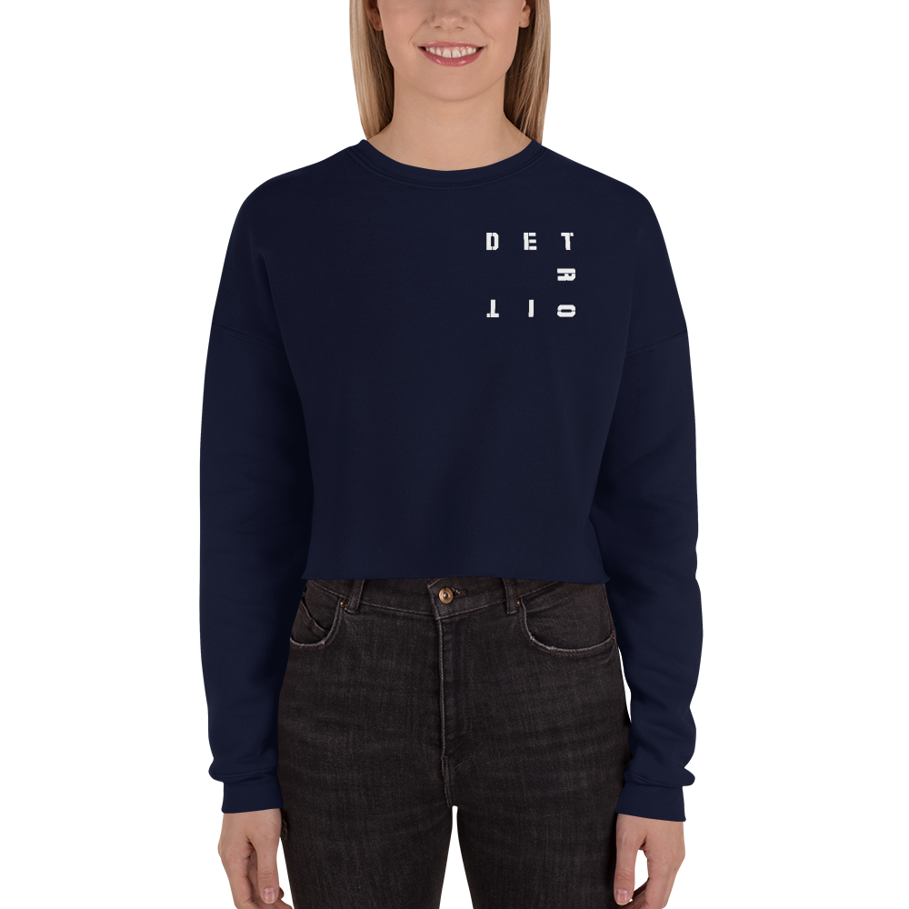 Detroit SQRD Women's Crop Sweatshirt